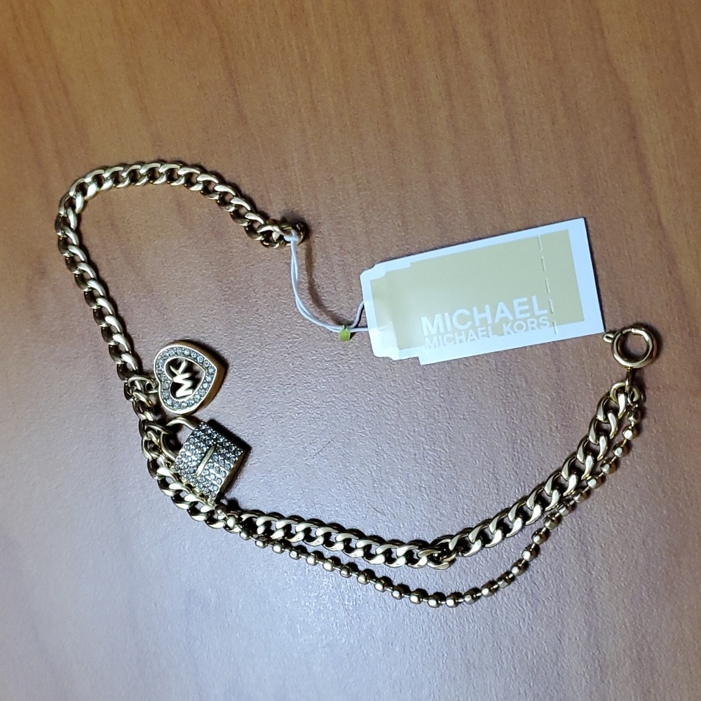 Michael Kors Bracelet w/ 2 Charms